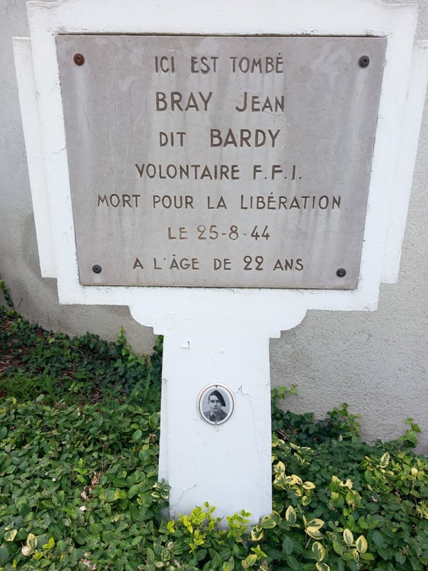 plaque Jean Bray